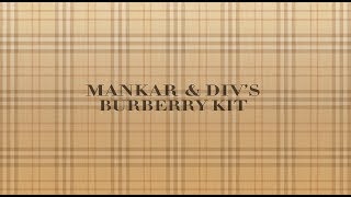 Mankar amp Divs Burberry Drumkit [upl. by Aaron]