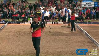 Petanque EK 2017 Belgie tegen Frankrijk [upl. by Elwee928]