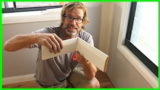 How to Install Baseboard  Skirting Boards [upl. by Bobby]