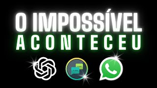 COMO USAR O CHATGPT NO WHATSAPP COM AUTORESPONDER WA [upl. by Jock]