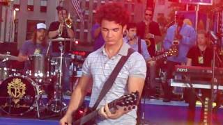 Jonas Brothers Today Show Soundcheck  Arriving and Burnin Up [upl. by Mehta]