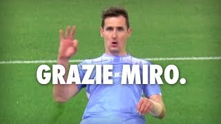 Miroslav Klose  SS Lazio Tribute 20112016 [upl. by Akemad834]