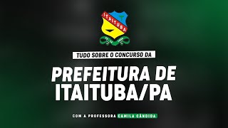 CONCURSO ITAITUBAPA  PLANEJAMENTO DE ESTUDOS [upl. by Eannyl]