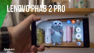 Lenovo Phab 2 Pro análisis 7 review en español [upl. by Akenet]