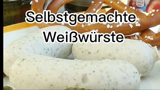 Weißwurst Weißwürste lecker [upl. by Ennaehr]