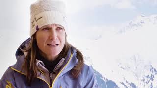 Freeride Weltmeisterin Lorraine Huber aus Lech Zürs am Arlberg [upl. by Naz]