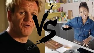 BBC Cook VS Gordon Ramsay Cooking and Preparing Rice  Hersha Patel vs Gordon Ramsay [upl. by Merwin]