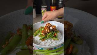 Would you try sugar snap peas this way 🫛  shorts youtubeshorts [upl. by Levina]