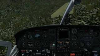 Idaho bush flying C337 Skymaster FSX [upl. by Piper]