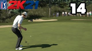 🏌️‍ PGA TOUR 2K21 ⛳  The Reverie Open Imbattable  14 [upl. by Lede]