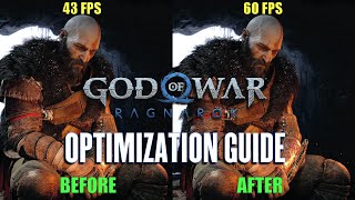 GOD OF WAR RAGNAROK  Optimization Guide  Performance Comparison  Best Settings [upl. by Aicirtap]