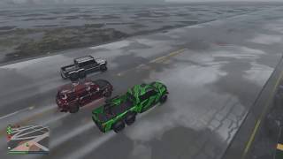 GTA 5 ONLINE NEW DLC CAR VAPID CARACARA VS DUBSTA 6X6 vs NIGHTSHARK [upl. by Hoffer]