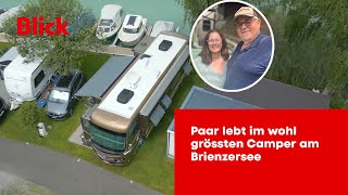 Aus den USA importiert das ist das grösste Wohnmobil am Brienzersee [upl. by Eetsud]