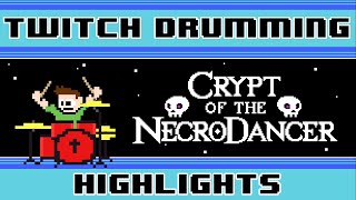 Crypt of the NecroDancer OST Drum Cover  The8BitDrummer [upl. by Aehsa]