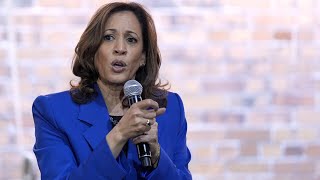 Kamala Harris terrible without a teleprompter [upl. by Enitsugua]