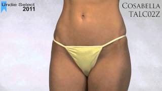 2011 Undie Awards Select GString  Cosabella TALC02Z [upl. by Brittaney415]