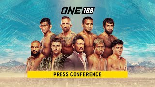 ONE 168 Denver  Official Press Conference [upl. by Assertal]