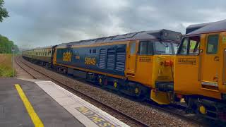 The Champion Torbay Express 5000750049 Hoovers Race Through Castle Cary On Sat 25th Sept 2021  4K [upl. by Calvo780]