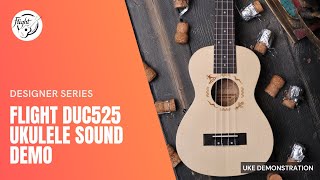 Flight DUC525 CEQ Ukulele Sound Demonstration [upl. by Frans]