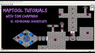 MapTool Tutorial  15 Keyboard Shortcuts [upl. by Mellette]