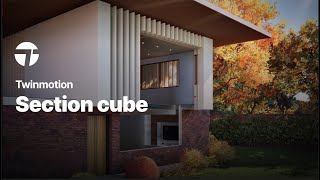 How to use Section cubes  Twinmotion Tutorial [upl. by Rettke]