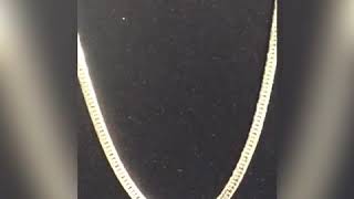 K18 JAPAN GOLD 8cut 20g 40cm necklace [upl. by Gerard]