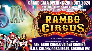 Rambo Circus MHB colony Borivali W [upl. by Milon518]