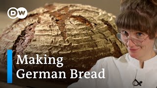 German Rye Bread  World Young Bakers Champion Shows How Its Done [upl. by Bander495]