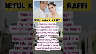 Penjelasan suami dari Raffi Ahmad istribahagia foryou suamiistribahagia keluargabahagia pasutri [upl. by Rebbecca]