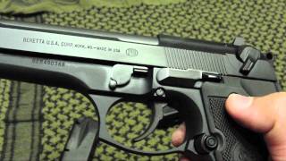 Beretta 92FS Review [upl. by Uwkuhceki]