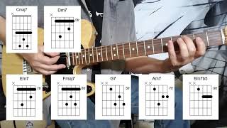 BEGINNING JAZZ GUITAR LESSON  PART 1 [upl. by Idola]