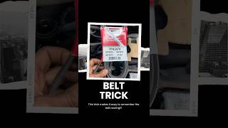 Forget How Your Serpentine Belt Goes This Mechanic Trick is a Lifesaver 🤯 mechanic belt [upl. by Ellirpa]