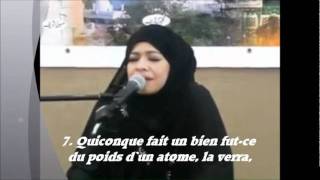 Quran french  Qariah Sharifah Khasif Syed Mohd Malaysia [upl. by Aduh]