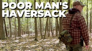 BUDGET HAVERSACK for Bushcraft amp Survival Training  Military Surplus [upl. by Manda]