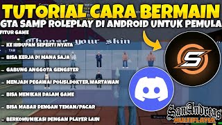 CARA BERMAIN GTA SAMP ROLEPLAY DI ANDROID UNTUK PEMULA [upl. by Aihtnic]