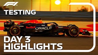 Day 3 Highlights  F1 PreSeason Testing 2024 [upl. by Gwendolyn]