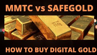 MMTC vs SAFEGOLD know before buy digital gold 🥇 [upl. by Godrich]