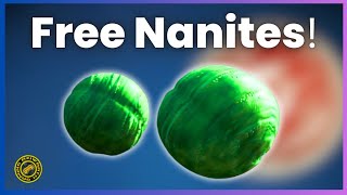 Get Your Nanites Now Free Nanites for the NMS Community [upl. by Llerreg]