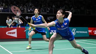 2022年8月25日  松本 麻佑  永原 和可那 vs ドゥ・ユエ  リ・ウェンメイ  バドミントン 世界選手権2022 [upl. by Ennylyak712]