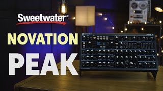 Novation PEAK Polyphonic Synthesizer Demo [upl. by Lowndes]