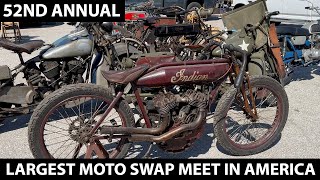 Davenport the Largest Motorcycle Swap Meet in America [upl. by Sholom393]