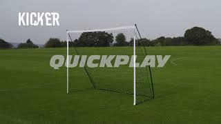 HOW TO Setup the QUICKPLAY KICKSTER Futsal Goal 3x2M [upl. by Abehs]