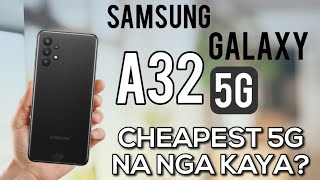 Samsung Galaxy A32 5G  Cheapest 5G Phone nga Kaya • Price Philippines amp Specs  AF Tech Review [upl. by Sirehc]