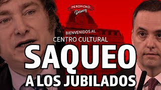 Cambio de nombre del CCK Bienvenidos al Centro Cultural “Saqueo a los Jubilados” [upl. by Ettennej]