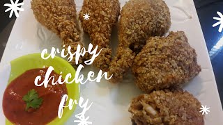 Crispy oats coated chicken recipekerala fried chickenshamma explorer [upl. by Noloc]