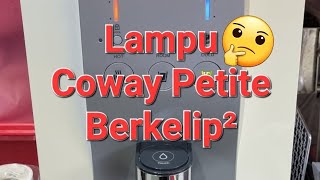 Penapis Air Coway Petite Berkelip² 😅 [upl. by Nillad]