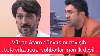 İlqar Miayıloğlu Vüqara elə bir söz dedi ki efiri tərk etdi [upl. by Ij]