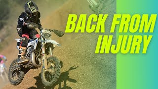 Wildtracks mx race Back from injury finally 🏍✊ [upl. by Annua]