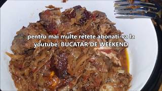 VARZA CU CARNE DE PORC  BUCATAR DE WEEKEND MT [upl. by Treblih]