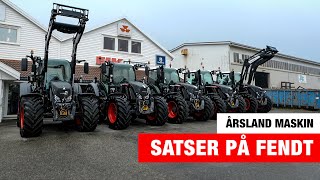 Entreprenør satser tungt på Fendt [upl. by Siroved]